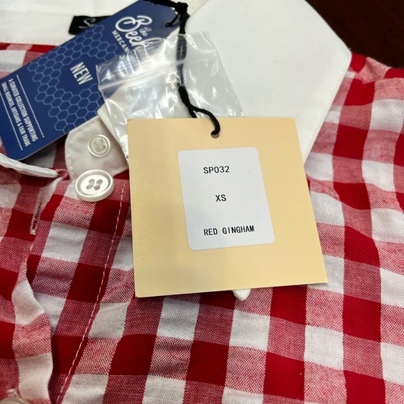 NWT Unique Vintage - Smack Parlor  Gingham Top - Multiple Sizes - Picture 6 of 9